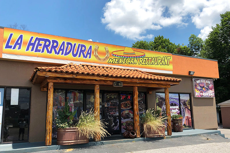 Lunch At La Herradura On Summer Ave.